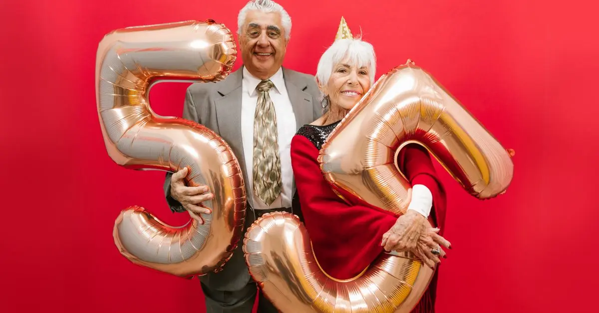 Écrire des vœux émouvants pour vos noces d'or