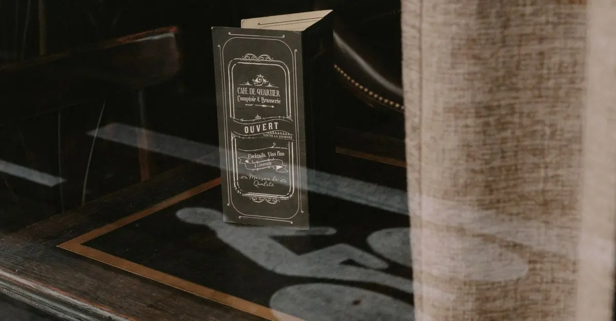 Quel papier choisir pour imprimer des menus ?
